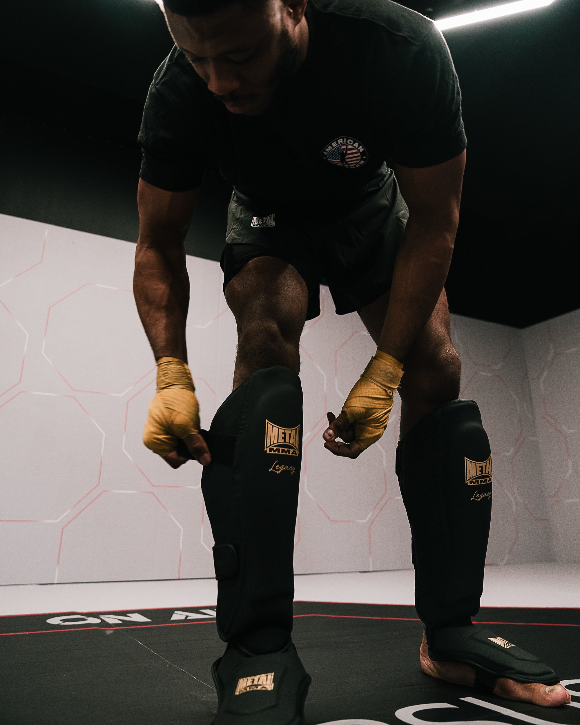 Muay Thai Legacy Metal Shin and Foot Guards