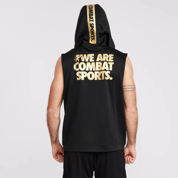 Lion Sleeveless Hoodie with DNA Zip