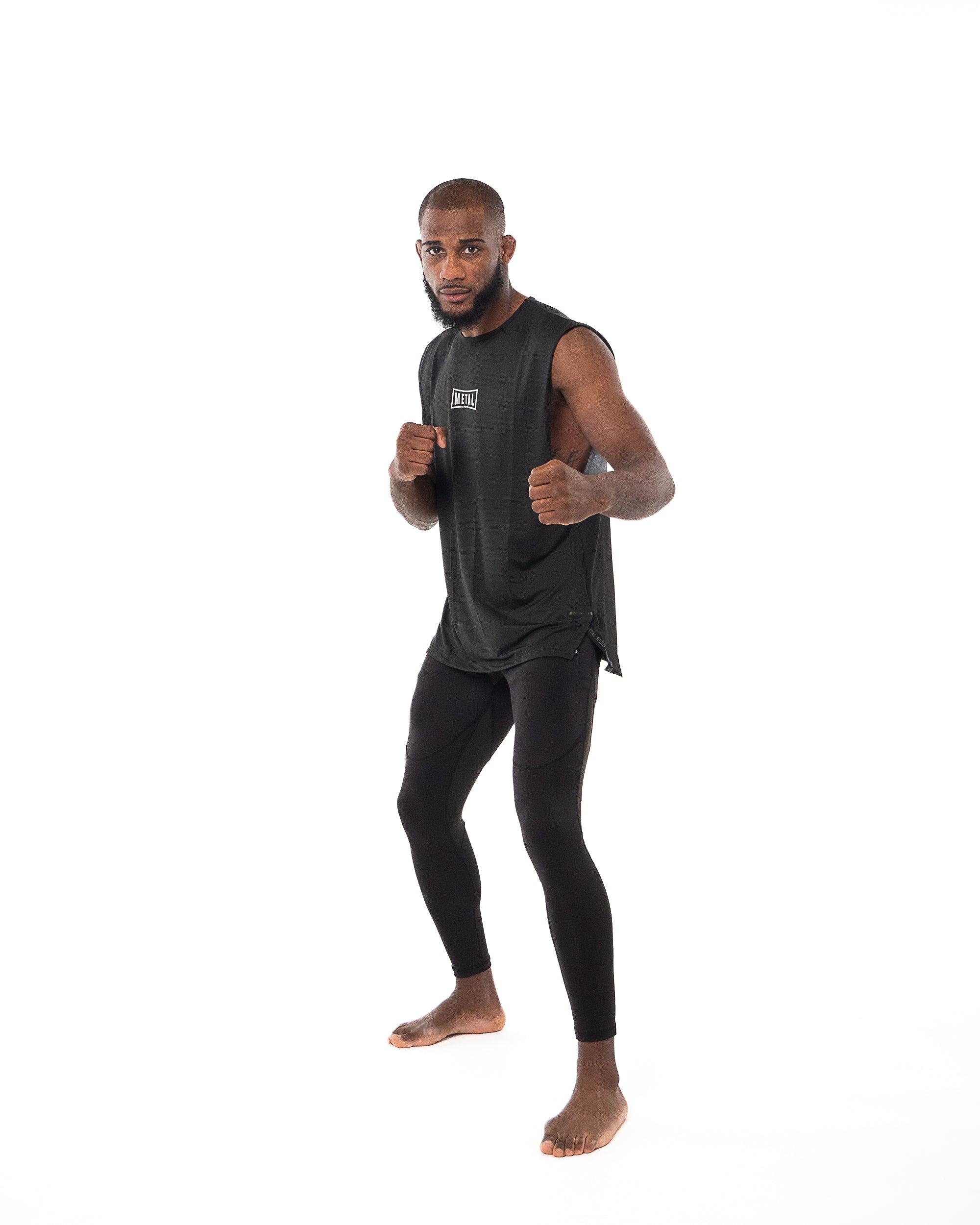 Canotta d'allenamento Oversized Metal Boxe