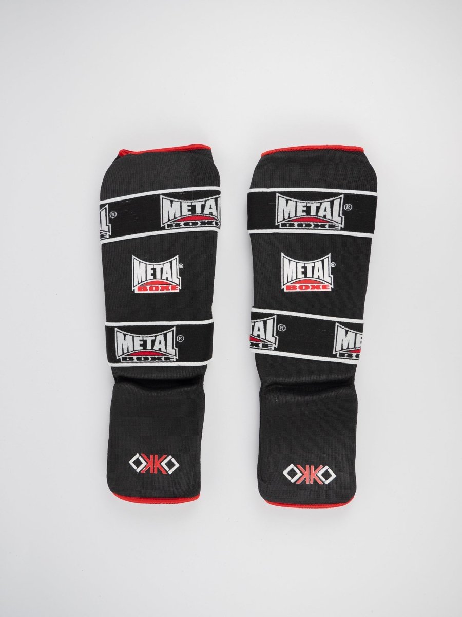 Paratibia con Parapiede OKO Black – Comfort e Protezione Superiore - Fight Club Store