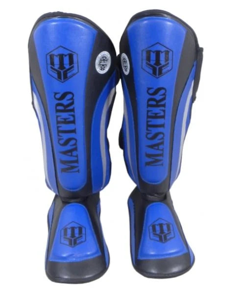 WAKO Kick Boxing Shin Guards with Foot 