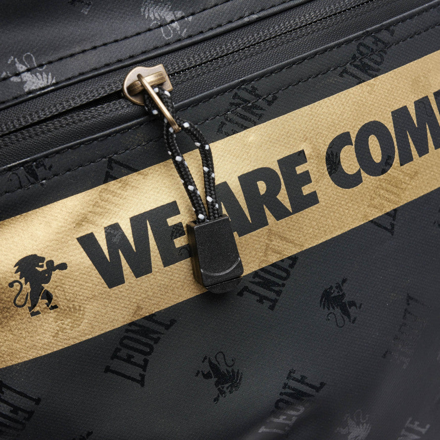 Black Gold DNA Lion Duffel Bag