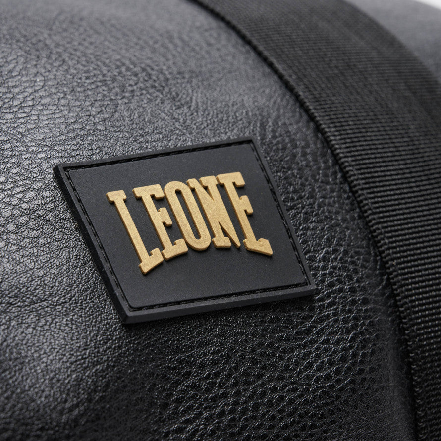 Leone Flag Faux Leather Duffel Bag 