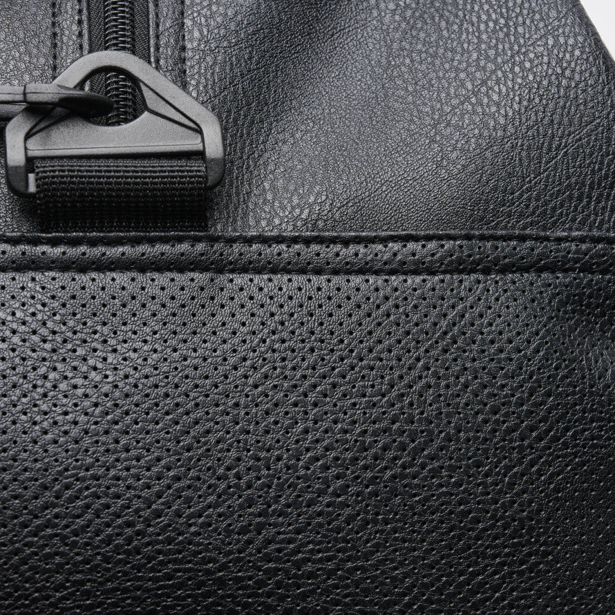 Leone Flag Faux Leather Duffel Bag 