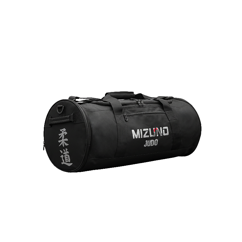 Borsa sportiva Mizuno Fuji Judo variante argento dimensioni 65x30x30 cm.