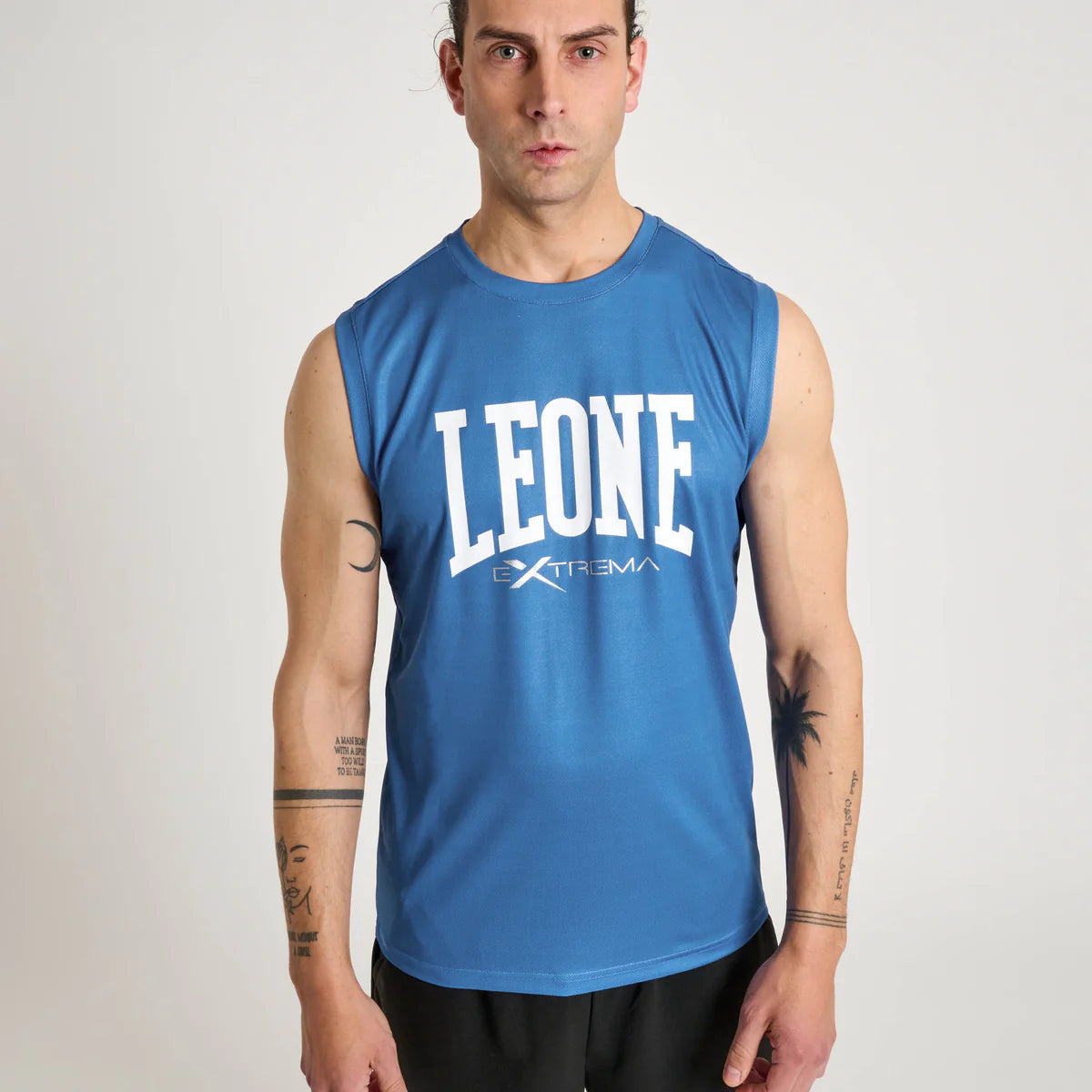 Sleeveless Tank Top with Lion Logo