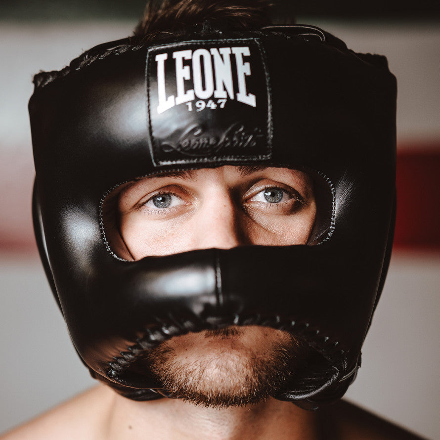 Helmet With Nose Guard Leone The Greatest