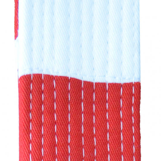 6 DAN ADIDAS belt white red 