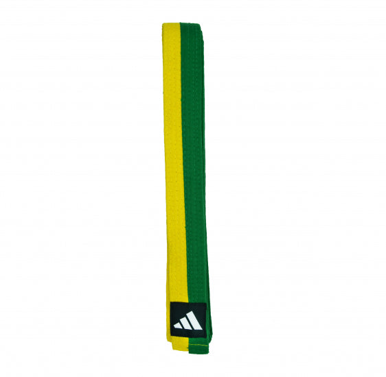 Zweifarbiger Adidas Club Kampfsport-Gürtel