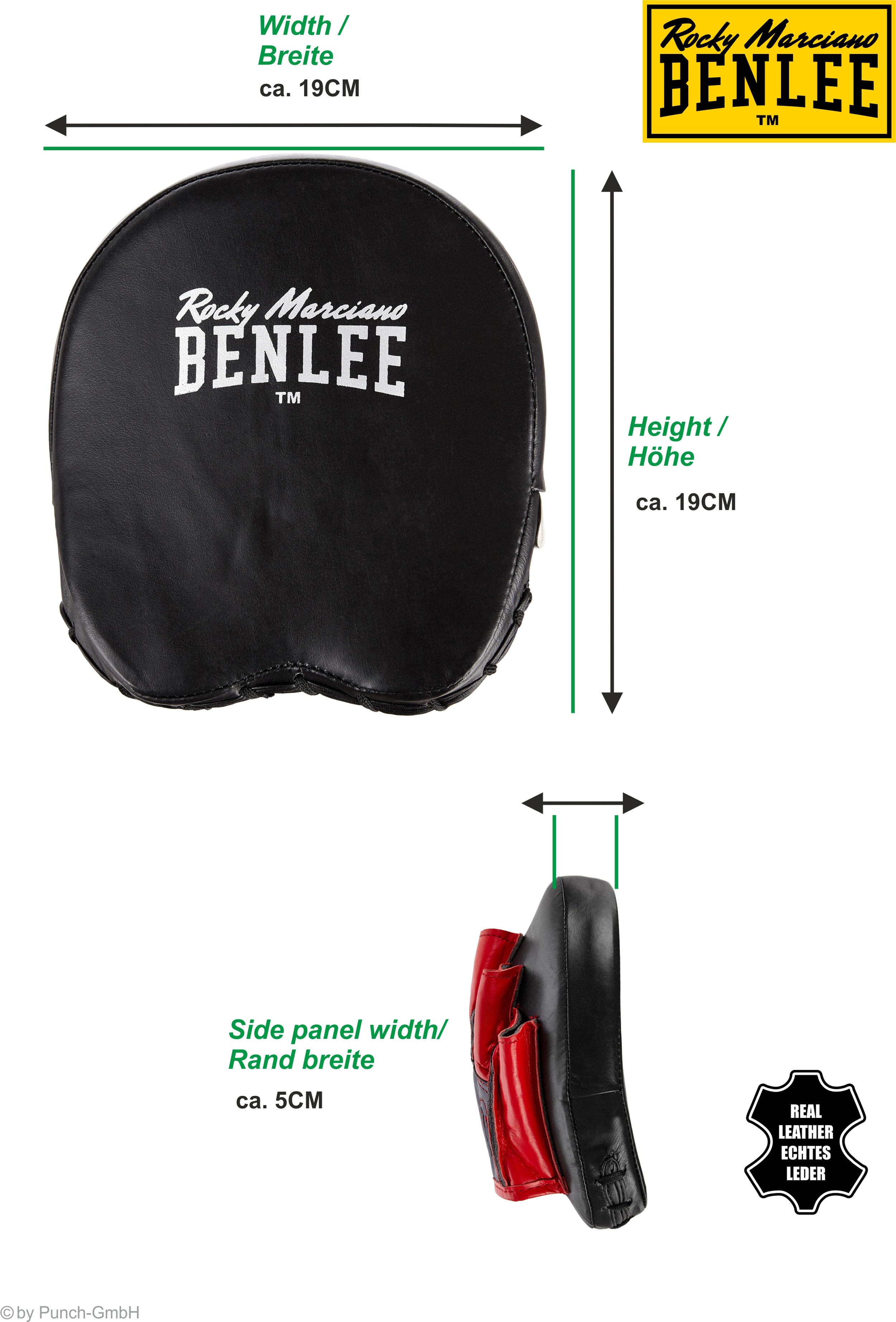 Ukuran BenLee Boon Pads