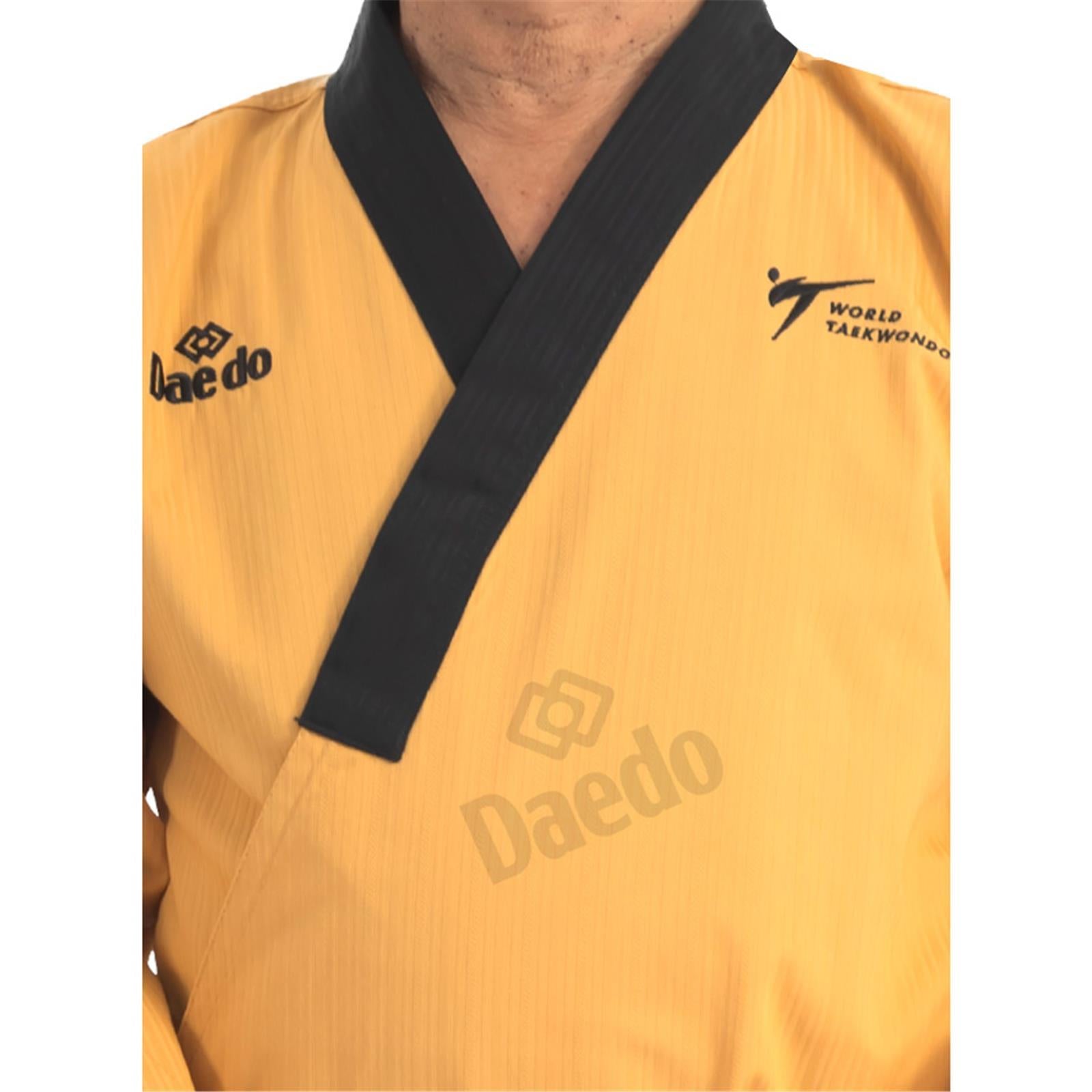 Dobok Poom Grand Master Gold Black Daedo WT