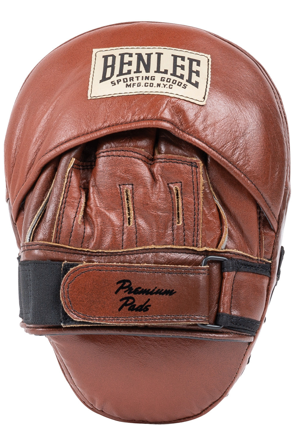 Colpitori da Boxe BenLee Premium Pad in Pelle Marrone