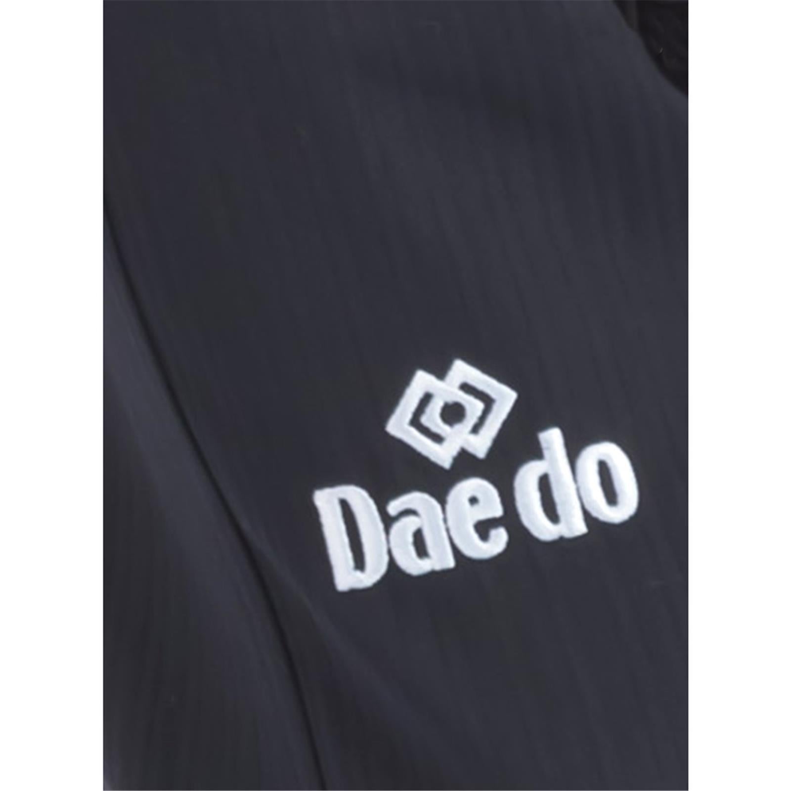 Dobok Poom Men's White-Black Daedo WT