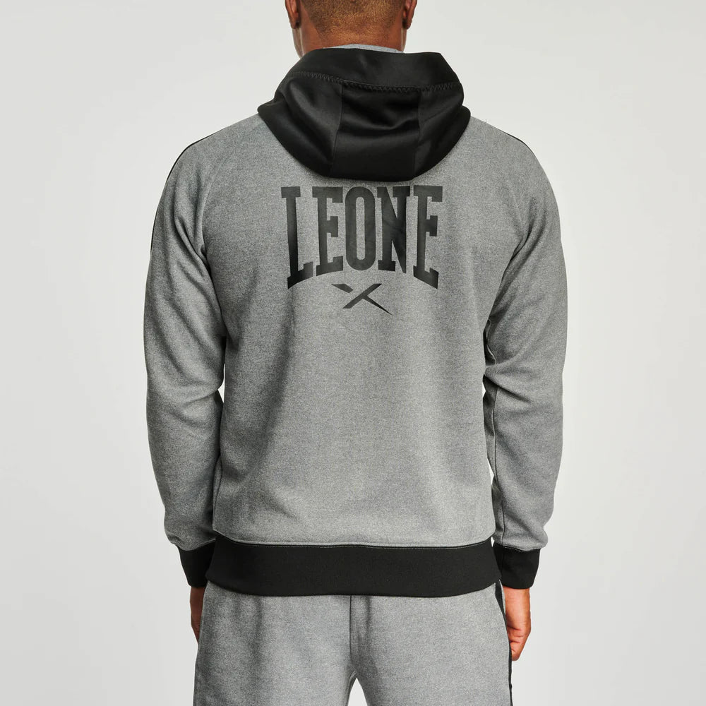Lion Melange Hoodie with Zip