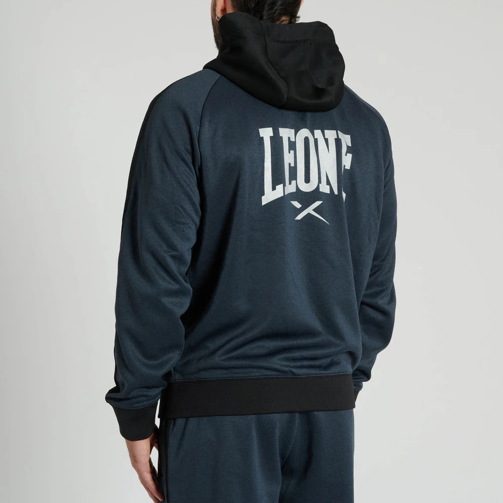 Lion Melange Hoodie with Zip