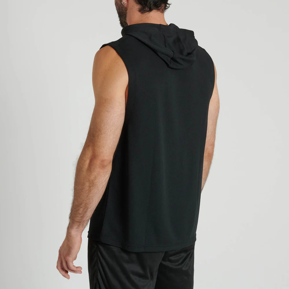 Sleeveless Lion Hoodie with Logo