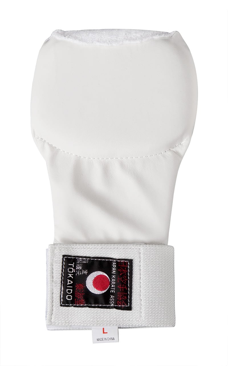 Tokaido White Lightweight Karate Gloves