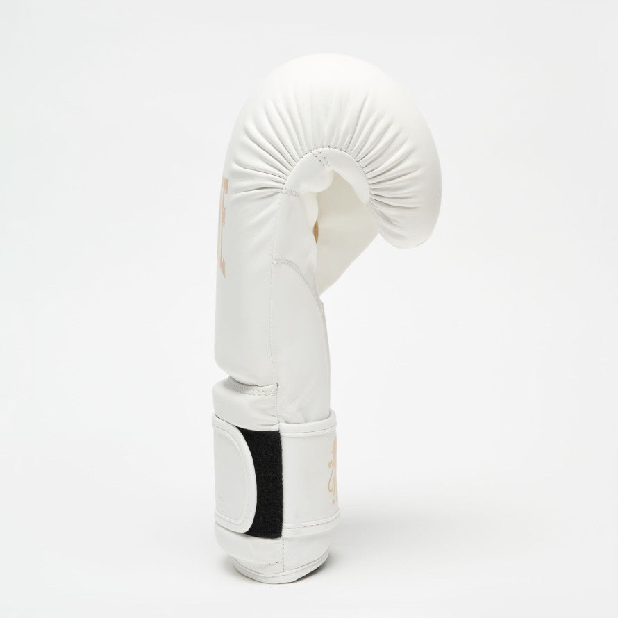 Leone White Gold Boxing Gloves