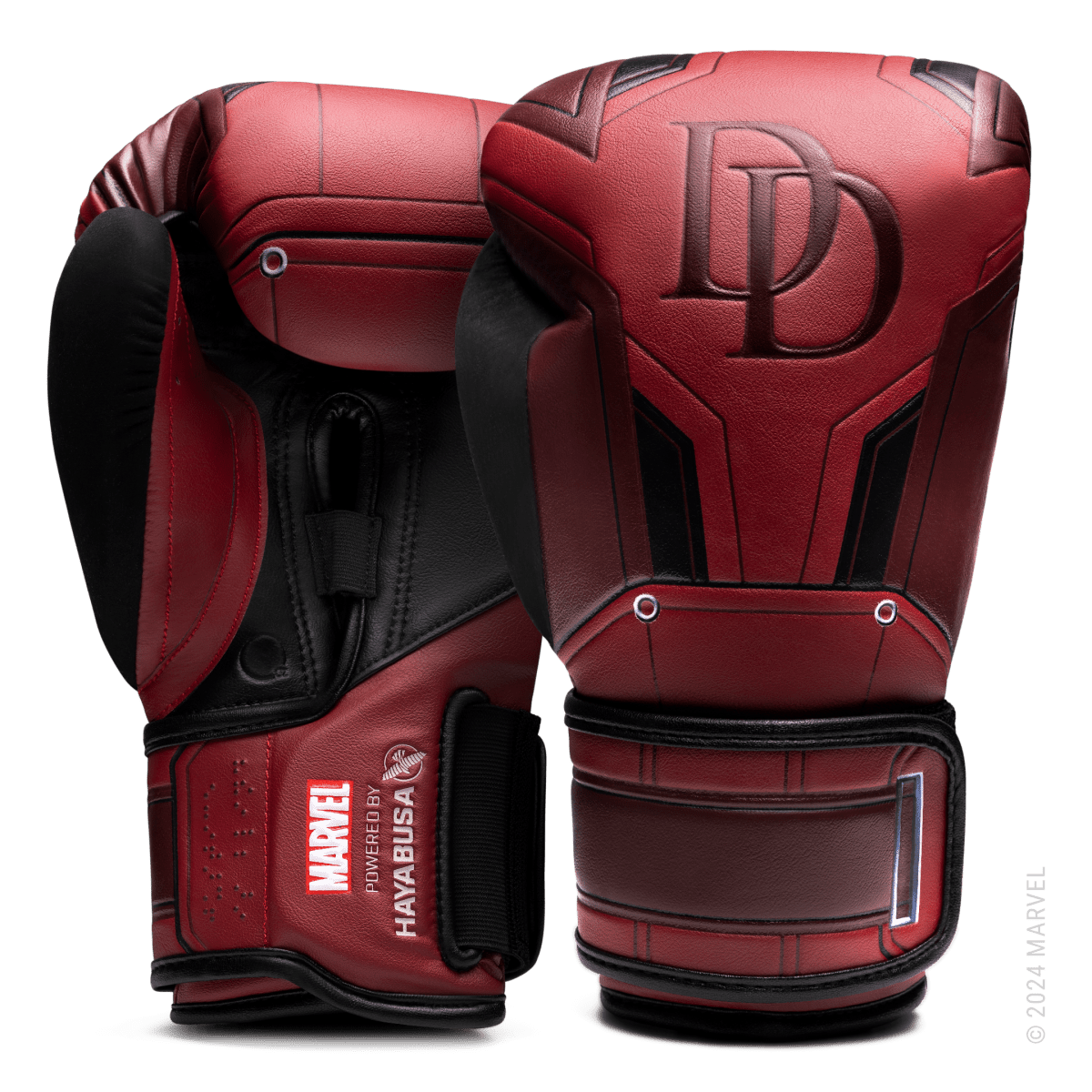 Paire de gants de boxe rouges Hayabusa Marvel Daredevil Hero Elite