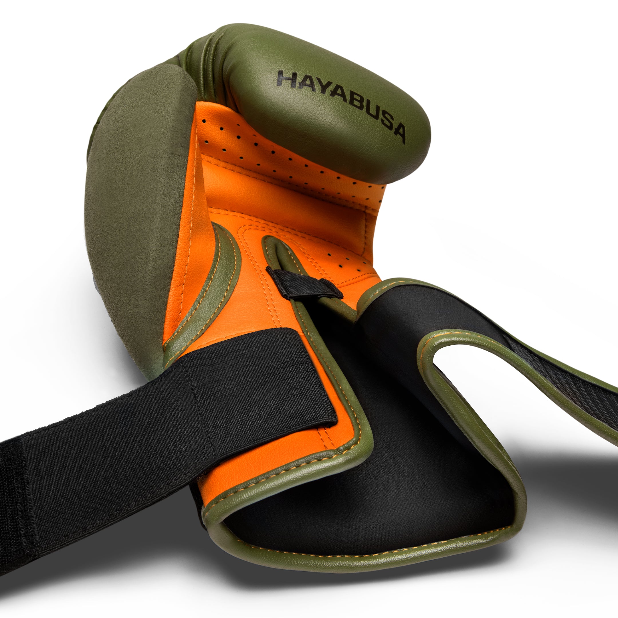 Sistema Dual-X aperto della variante verde e arancione.