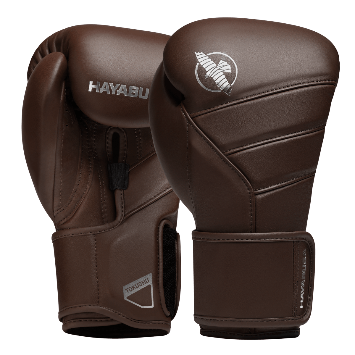 Ett par bruna handskar från Hayabusa T3 Kanpeki i vintagestil