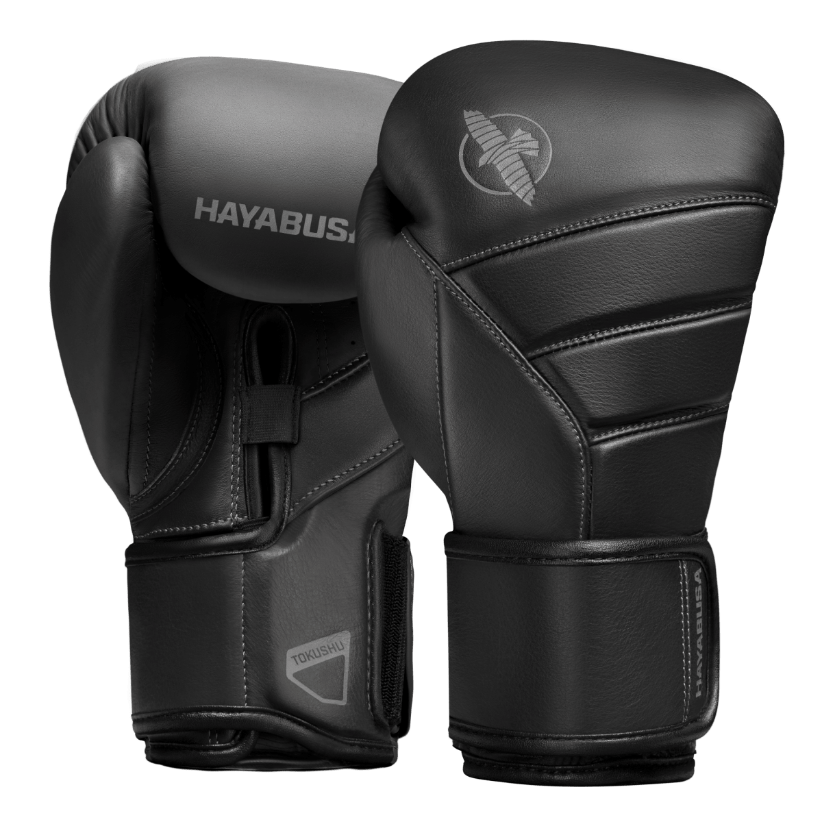 Paire de gants de boxe Hayabusa T3 Kanpeki en cuir pleine fleur noir