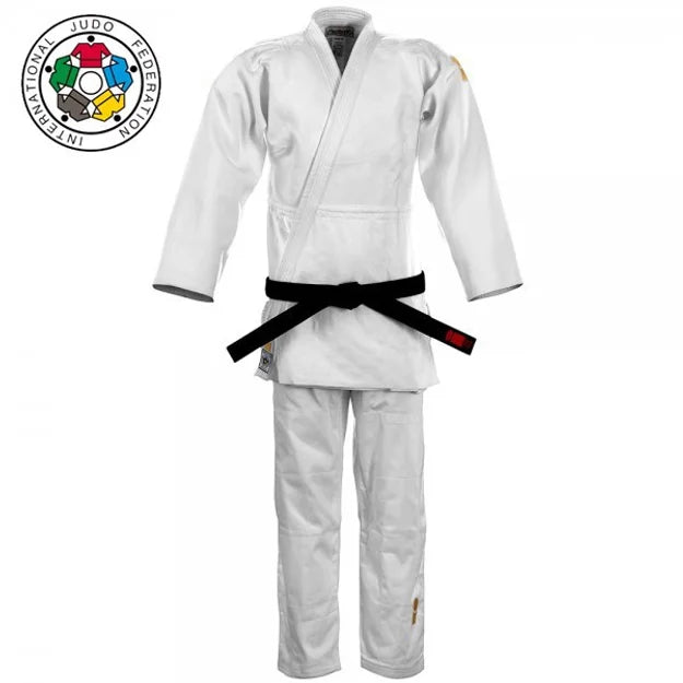 IJF APPROVED Essimo Gold Judogi White