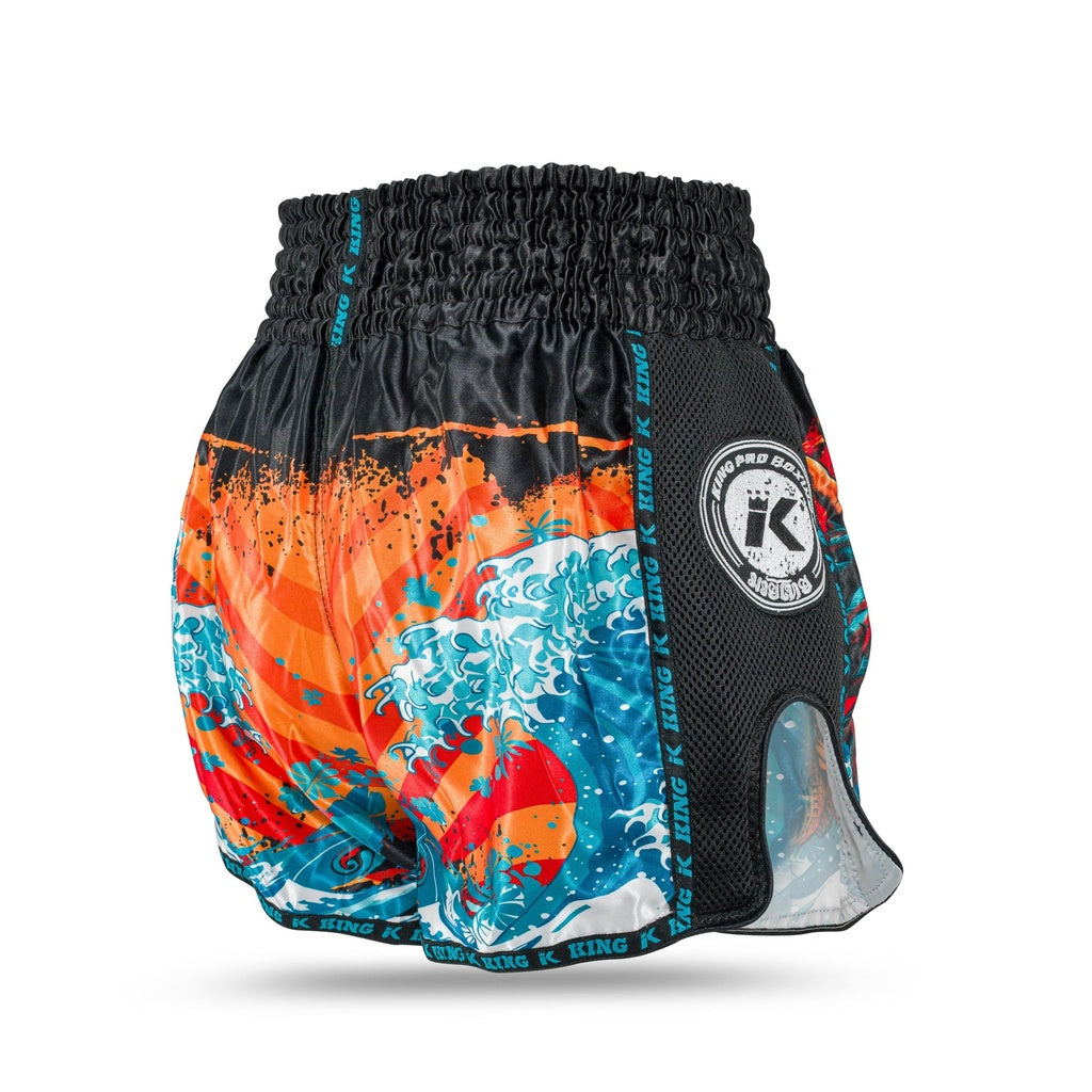 Pantalones cortos Muay Thai K KING Dragon - Gráfica Sublimada
