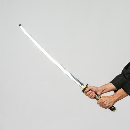 Black and Gold Decorative Stainless Steel Katana