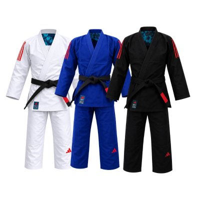 Kimono BJJ negro ADIDAS JJ430