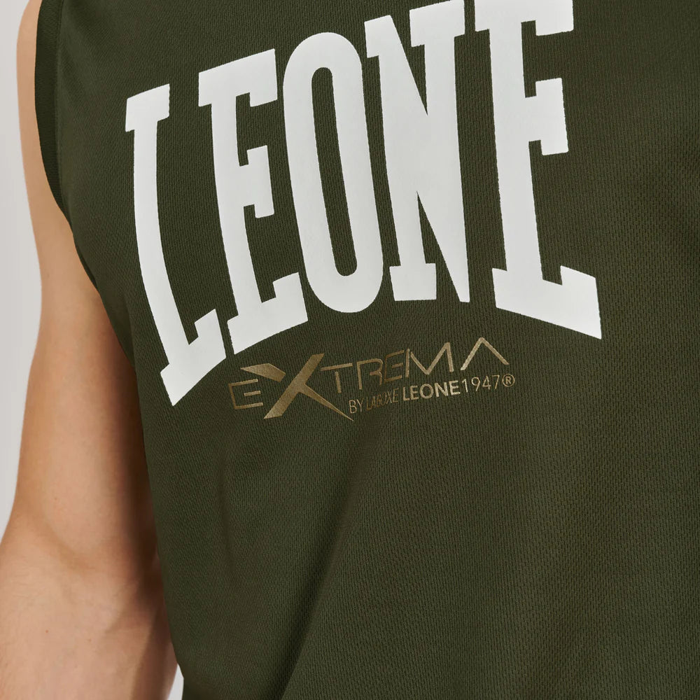 Sleeveless Tank Top with Lion Logo