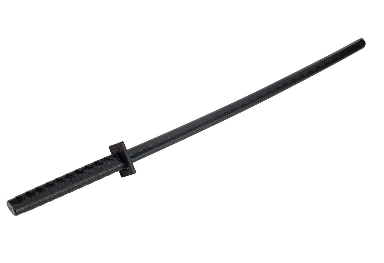 Ninja Bokken in Plastica Rigida Nero da Allenamento