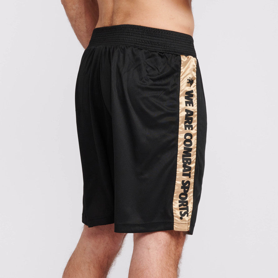 Leone DNA Black Gold Boxing Shorts