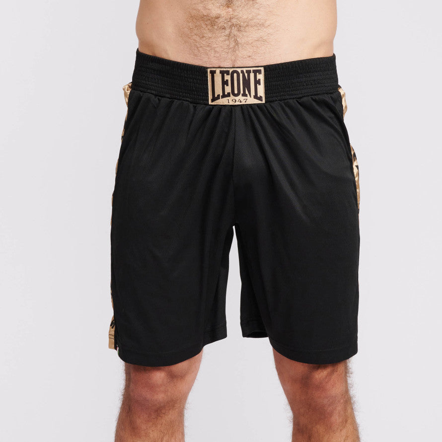 Leone DNA Black Gold Boxing Shorts