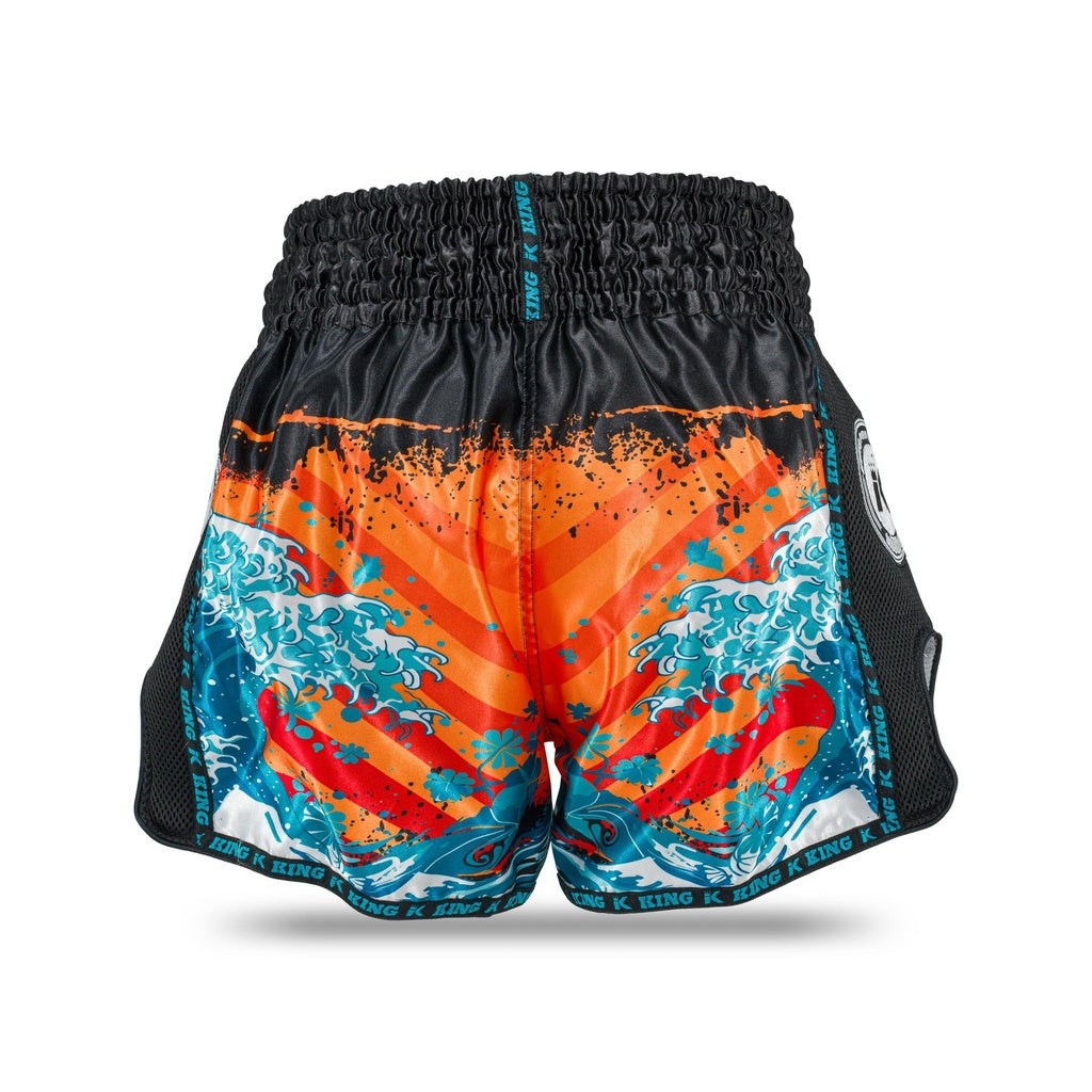 Pantalones cortos Muay Thai K KING Dragon - Gráfica Sublimada