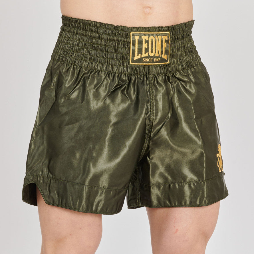 Leone Kick Thai Shorts Solid Color