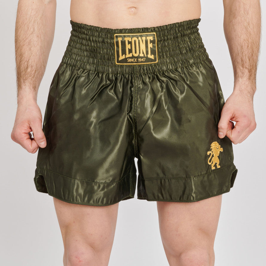 Leone Kick Thai Shorts Solid Color