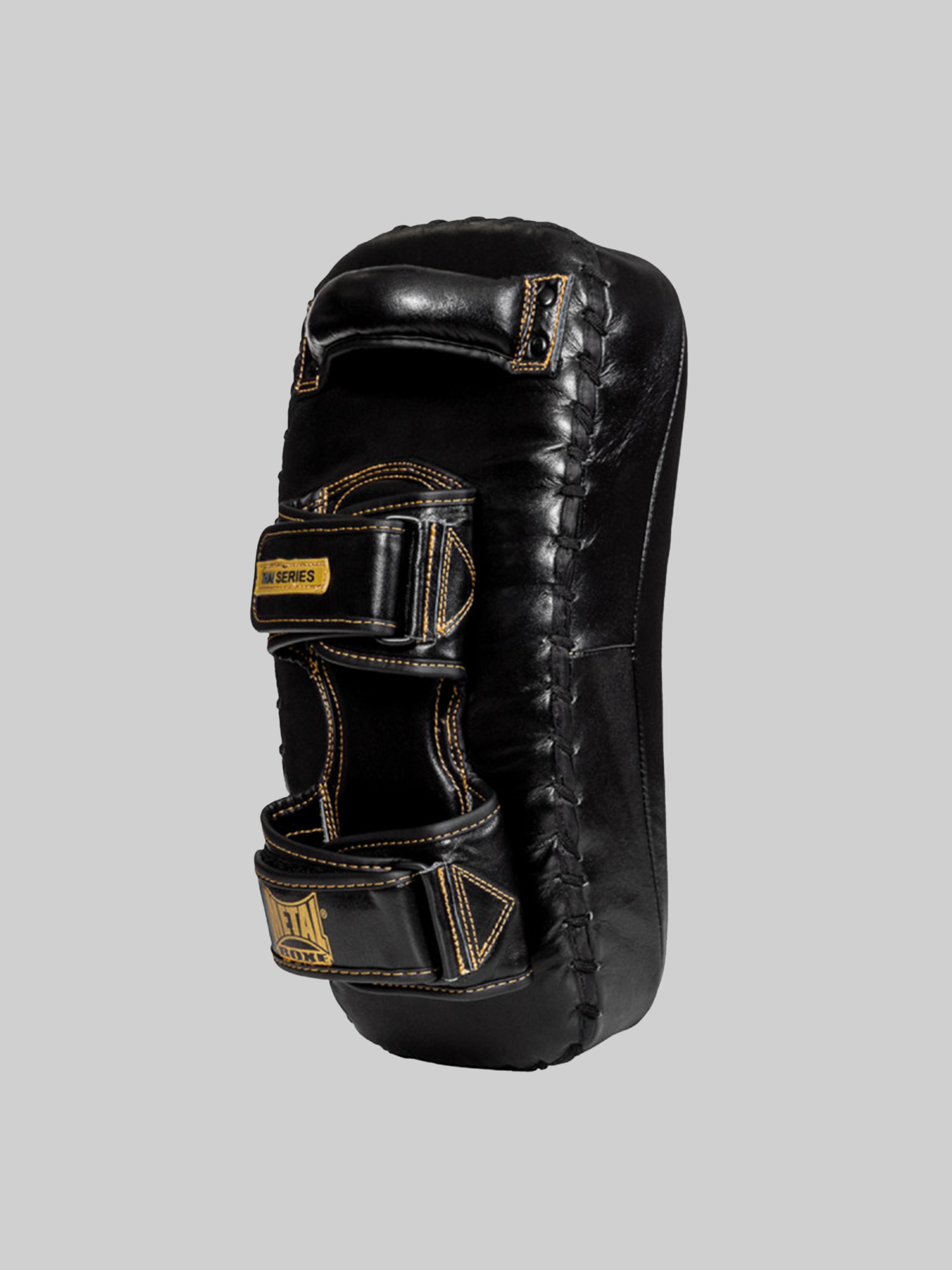 Pao Curvo in Pelle Metal Boxe Thai Series | Tripla Schiuma