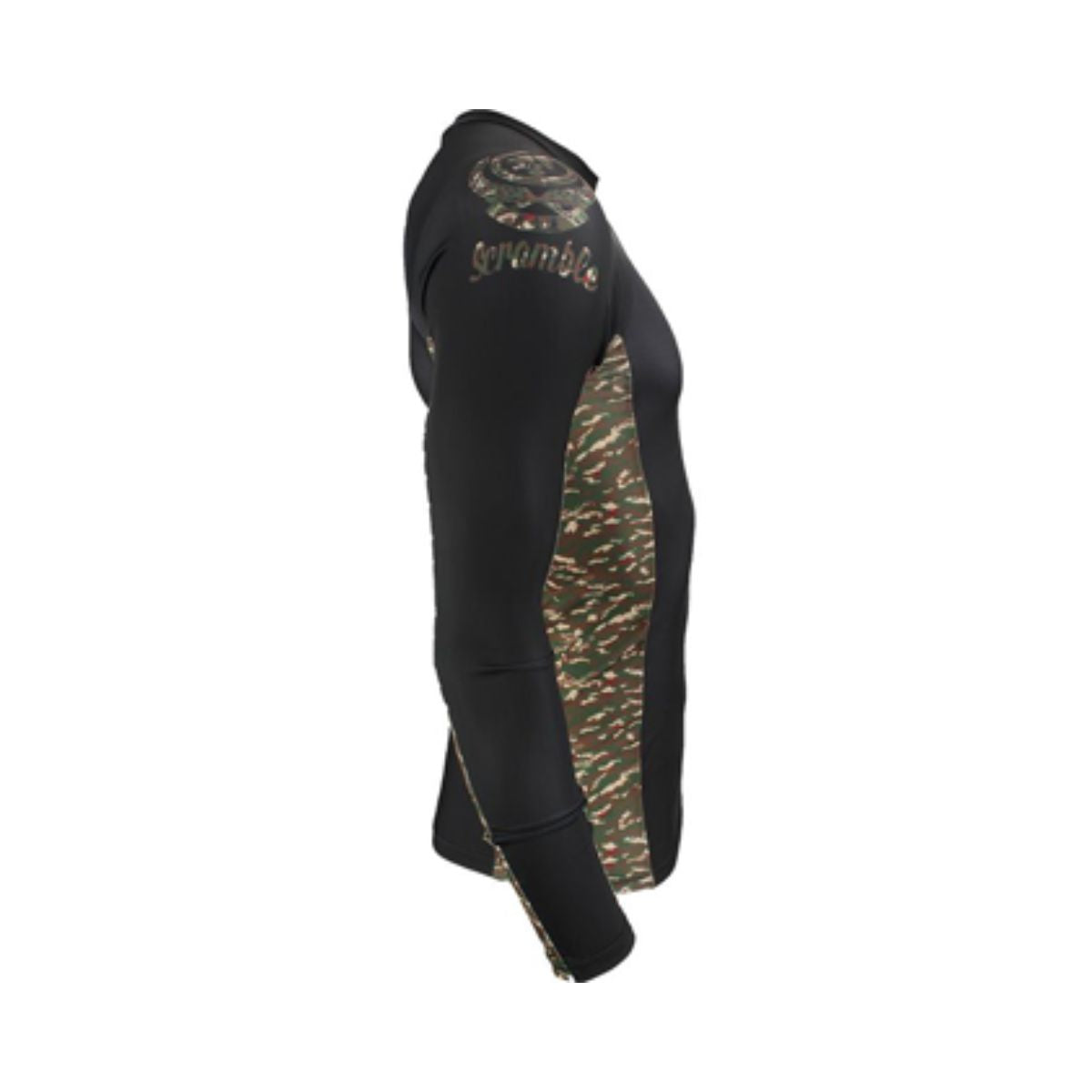 Rashguard Scramble Long Sleeve Pocket Camo