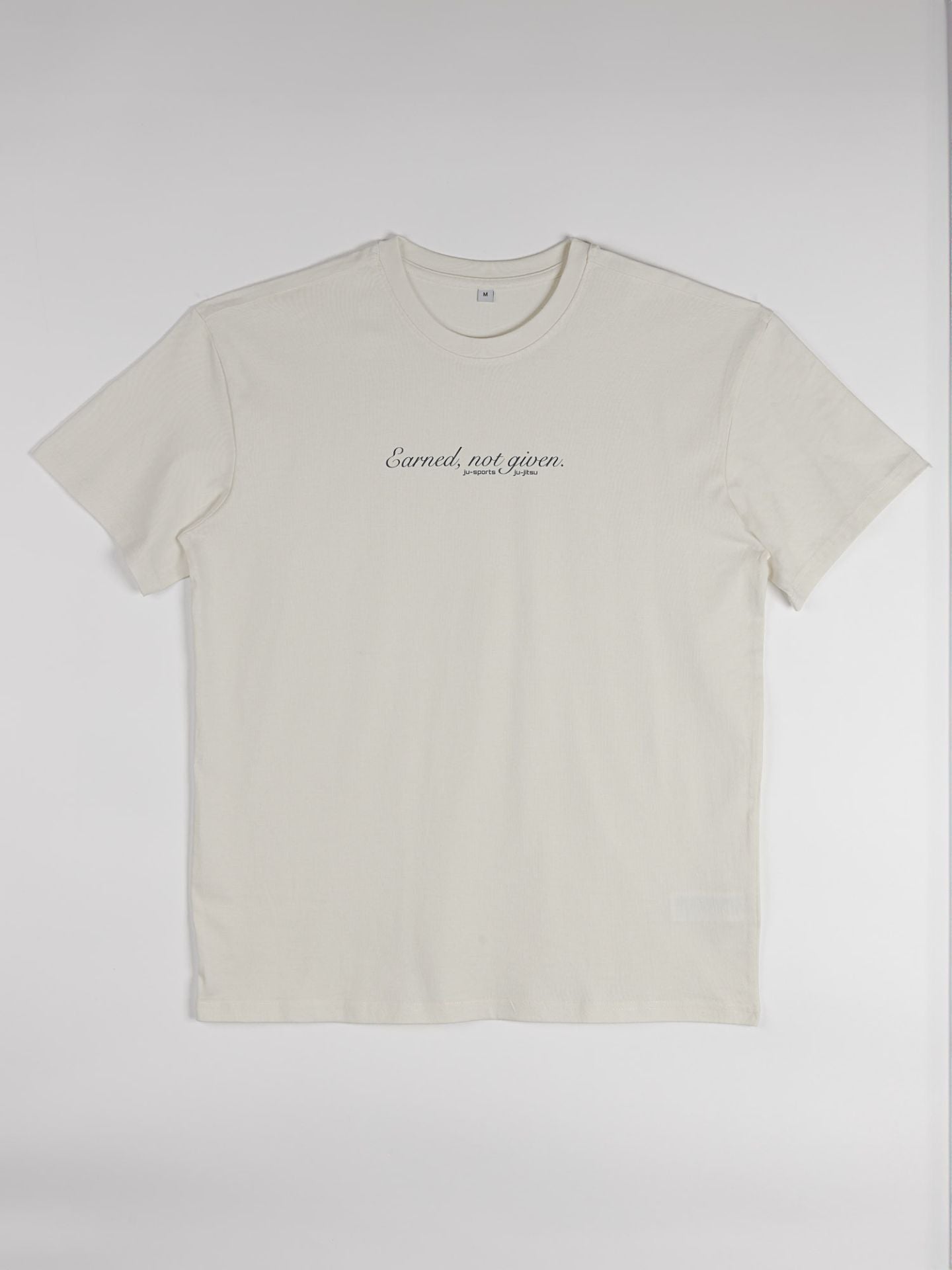 Ju-Sports Oversize T-shirt Earned Not Given White