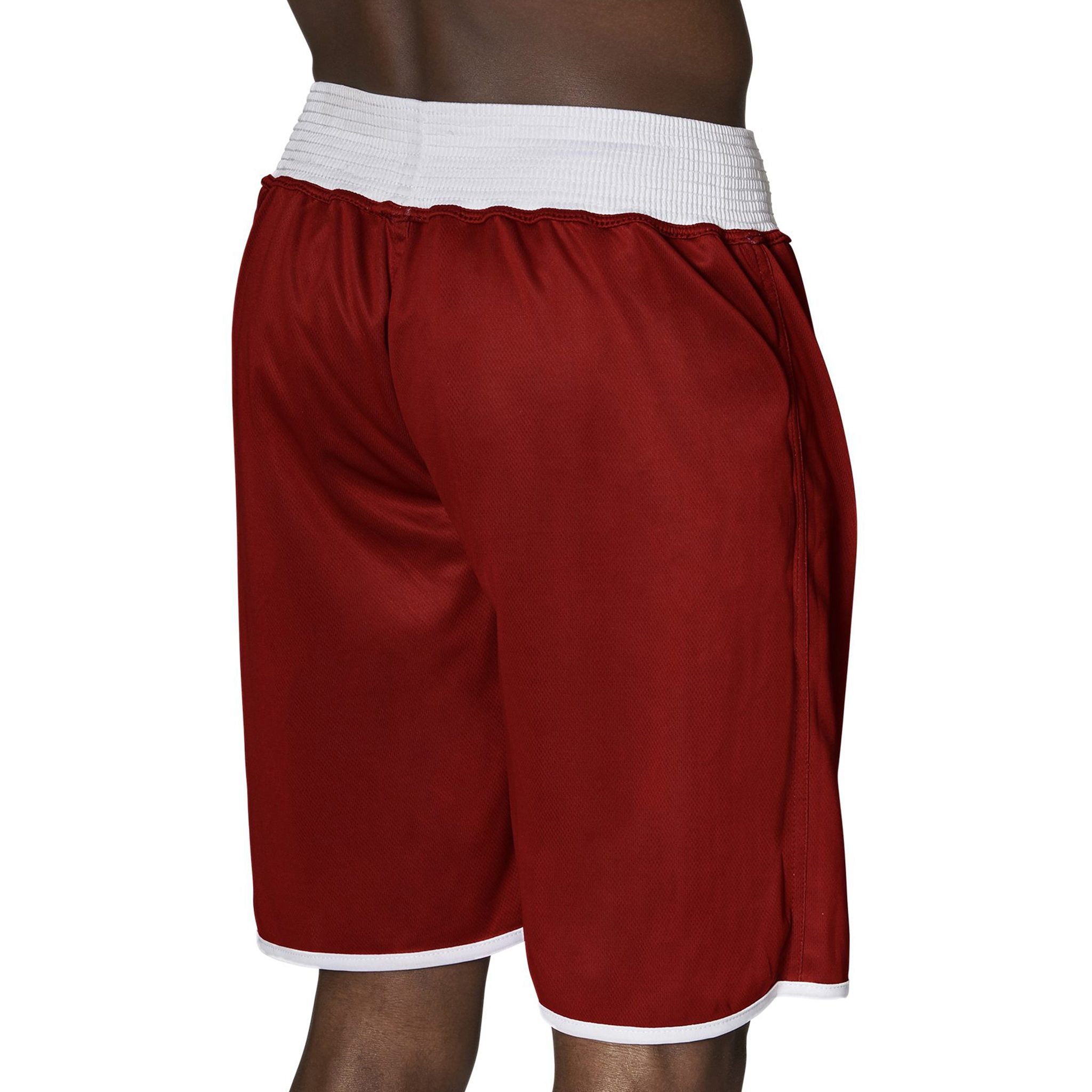 Leone Double Reversible Red and Blue Boxing Shorts